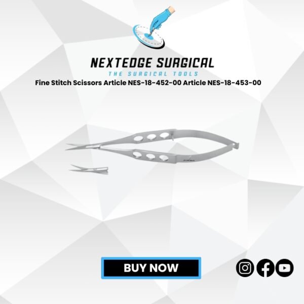 Fine Stitch Scissors Article NES-18-452-00 Article NES-18-453-00