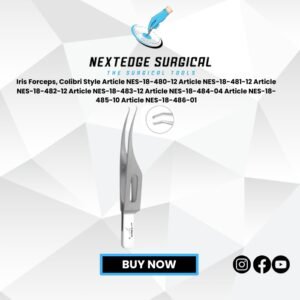 Iris Forceps, Colibri Style Article NES-18-480-12 Article NES-18-481-12 Article NES-18-482-12 Article NES-18-483-12 Article NES-18-484-04 Article NES-18-485-10 Article NES-18-486-01