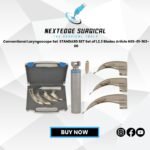Conventional Laryngoscope Set STANDARD SET Set of 1,2,3 Blades Article NES-01-163-00