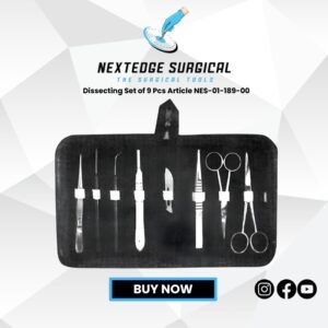 Dissecting Set of 9 Pcs Article NES-01-189-00