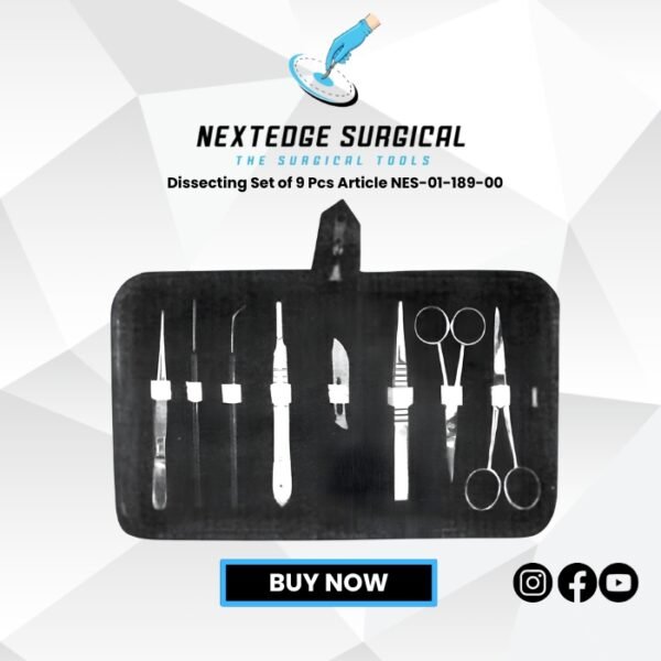 Dissecting Set of 9 Pcs Article NES-01-189-00