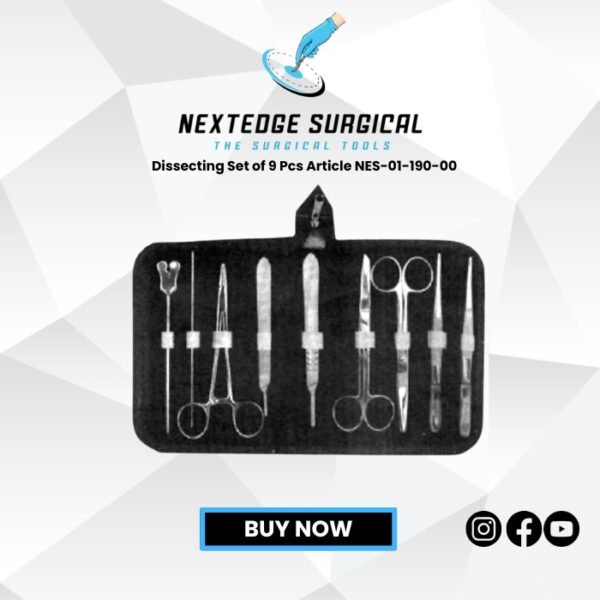 Dissecting Set of 9 Pcs Article NES-01-190-00