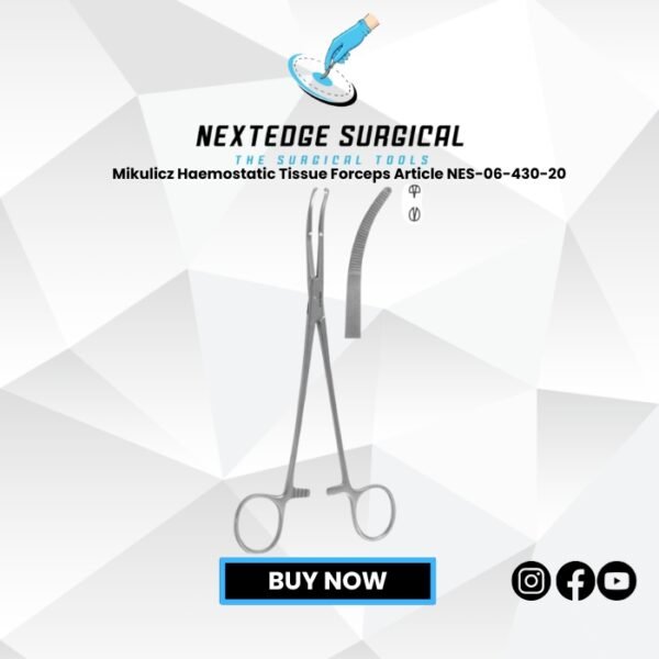 Mikulicz Haemostatic Tissue Forceps Article NES-06-430-20