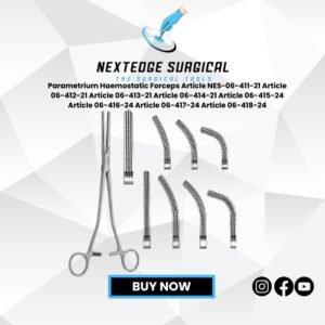 Parametrium Haemostatic Forceps Article NES-06-411-21 Article 06-412-21 Article 06-413-21 Article 06-414-21 Article 06-415-24 Article 06-416-24 Article 06-417-24 Article 06-418-24