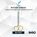 Beebee Scissors Saw edge curved T.C GOLD NES Article 786-2704