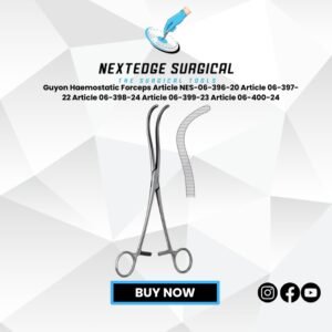 Guyon Haemostatic Forceps Article NES-06-396-20 Article 06-397-22 Article 06-398-24 Article 06-399-23 Article 06-400-24