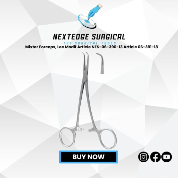 Mixter Forceps, Lee Modif Article NES-06-390-13 Article 06-391-18