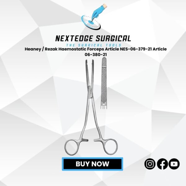 Heaney / Ballantine Haemostatic Forceps Article NES-06-377-20 Article 06-378-20