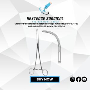Crafoord-Sellors Haemostatic Forceps Article NES-06-374-22 Article 06-375-23 Article 06-376-24