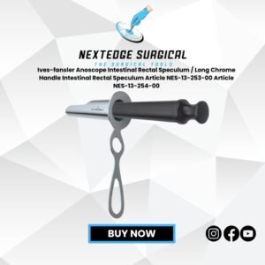 Ives-fansler Anoscope Intestinal Rectal Speculum / Long Chrome Handle Intestinal Rectal Speculum Article NES-13-253-00 Article NES-13-254-00