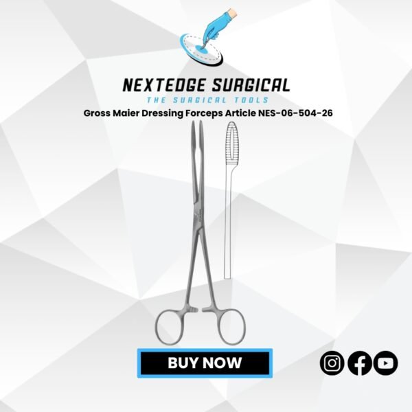 Gross Maier Dressing Forceps Article NES-06-504-26