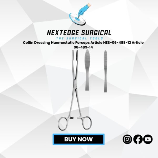 Collin Dressing Haemostatic Forceps Article NES-06-488-12 Article 06-489-14