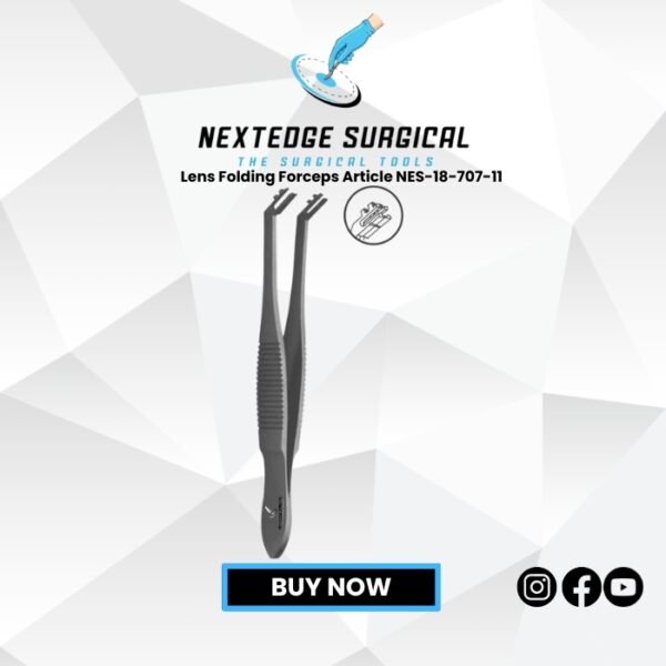 Lens Folding Forceps Article NES-18-707-11