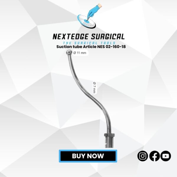 Suction tube Article NES 02-160-18