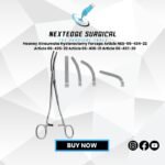Heaney Atraumata Hysterectomy Forceps Article NES-06-434-22 Article 06-435-22 Article 06-436-21 Article 06-437-20
