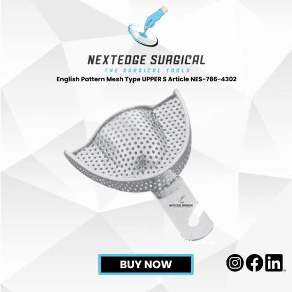 English Pattern Mesh Type UPPER S Article NES-786-4302