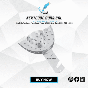 English Pattern Punched Type UPPER L Article NES-786-4314