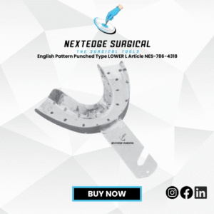 English Pattern Punched Type LOWER L Article NES-786-4318