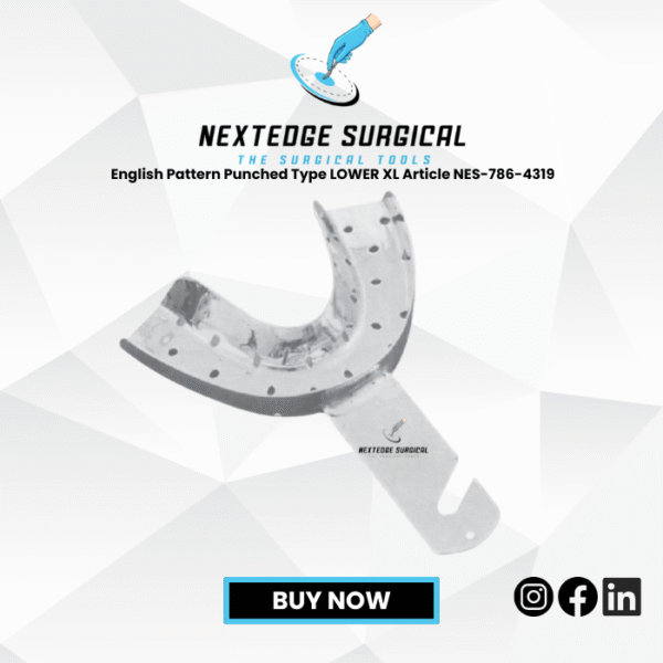 English Pattern Punched Type LOWER XL Article NES-786-4319