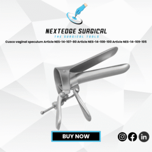 Cusco vaginal speculum Article NES-14-107-80 Article NES-14-108-100 Article NES-14-109-105