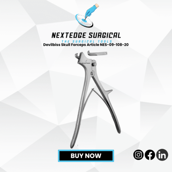 Devilbiss Skull Forceps Article NES-09-108-20