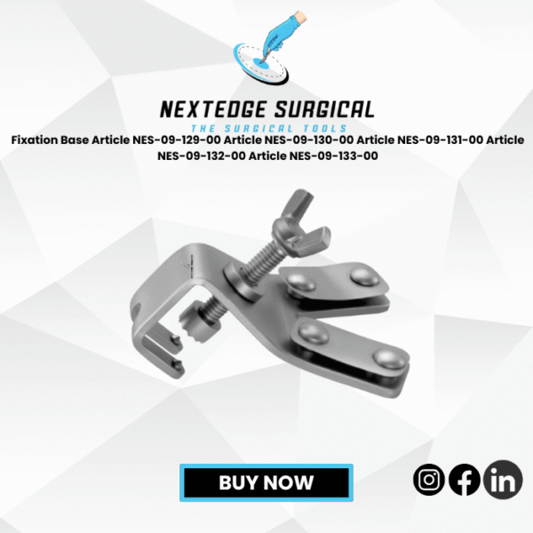 Fixation Base Article NES-09-129-00 Article NES-09-130-00 Article NES-09-131-00 Article NES-09-132-00 Article NES-09-133-00