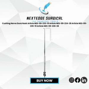 Cushing Nerve Dura Hook Article NES-09-233-19 Article NES-09-234-28 Article NES-09-235-19 Article NES-09-236-28