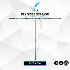 Crile Nerve Dura Hook Article NES-09-240-20 Article NES-09-241-20