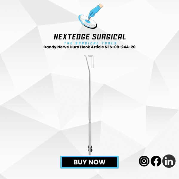 Dandy Nerve Dura Hook Article NES-09-244-20