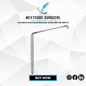 Love Nerve Dura Hook Retractor Article NES-09-250-19