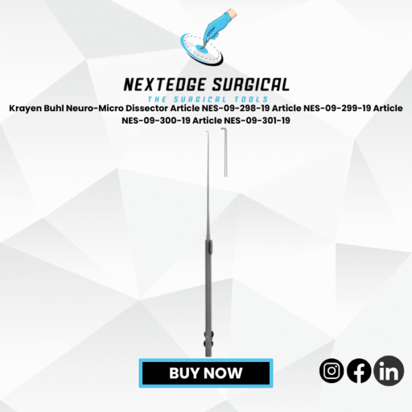 Krayen Buhl Neuro-Micro Dissector Article NES-09-298-19 Article NES-09-299-19 Article NES-09-300-19 Article NES-09-301-19