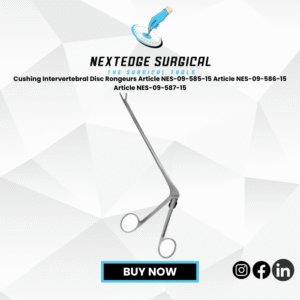 Cushing Intervertebral Disc Rongeurs Article NES-09-585-15 Article NES-09-586-15 Article NES-09-587-15