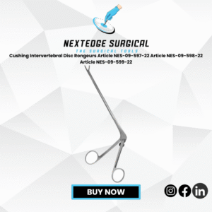 Cushing Intervertebral Disc Rongeurs Article NES-09-597-22 Article NES-09-598-22 Article NES-09-599-22