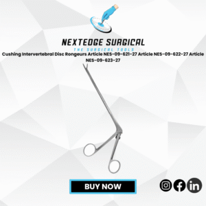 Cushing Intervertebral Disc Rongeurs Article NES-09-621-27 Article NES-09-622-27 Article NES-09-623-27