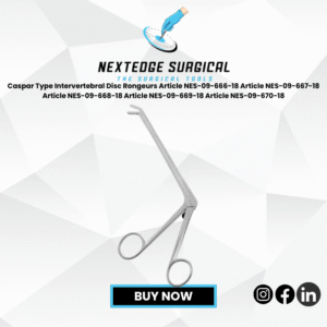 Caspar Type Intervertebral Disc Rongeurs Article NES-09-666-18 Article NES-09-667-18 Article NES-09-668-18 Article NES-09-669-18 Article NES-09-670-18