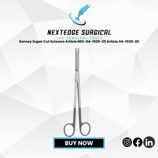 Gorney Super Cut Scissors Article NES-04-1029-20 Article 04-1030-20
