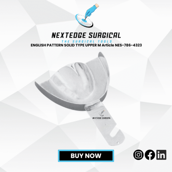 ENGLISH PATTERN SOLID TYPE UPPER M Article NES-786-4323