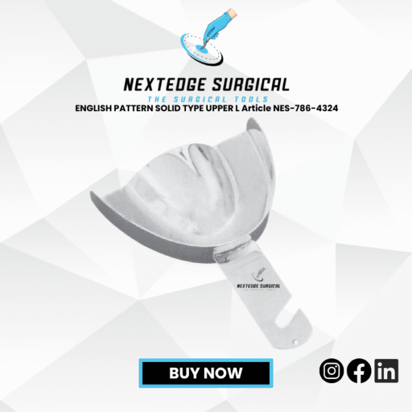 ENGLISH PATTERN SOLID TYPE UPPER L Article NES-786-4324