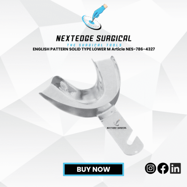 ENGLISH PATTERN SOLID TYPE LOWER M Article NES-786-4327
