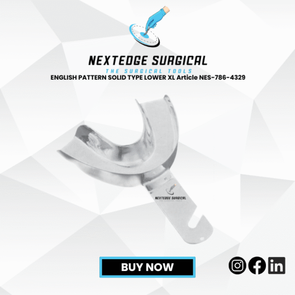 ENGLISH PATTERN SOLID TYPE LOWER XL Article NES-786-4329