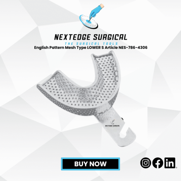 English Pattern Mesh Type LOWER S Article NES-786-4306