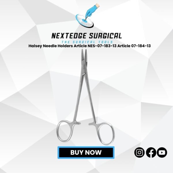 Halsey Needle Holders Article NES-07-183-13 Article 07-184-13
