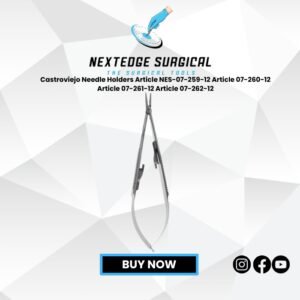 Castroviejo Needle Holders Article NES-07-259-12 Article 07-260-12 Article 07-261-12 Article 07-262-12