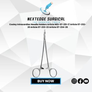 Cooley Intracardiac Needle Holders Article NES-07-231-17 Article 07-232-20 Article 07-233-23 Article 07-234-26