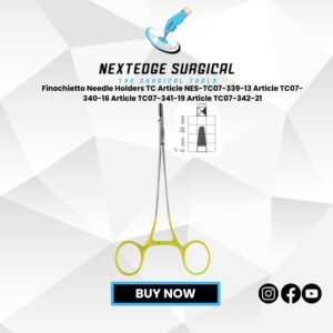 Finochietto Needle Holders TC Article NES-TC07-339-13 Article TC07-340-16 Article TC07-341-19 Article TC07-342-21