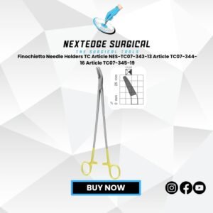 Finochietto Needle Holders TC Article NES-TC07-343-13 Article TC07-344-16 Article TC07-345-19