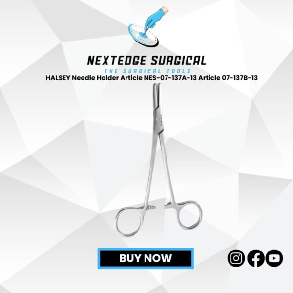 HALSEY Needle Holder Article NES-07-137A-13 Article 07-137B-13