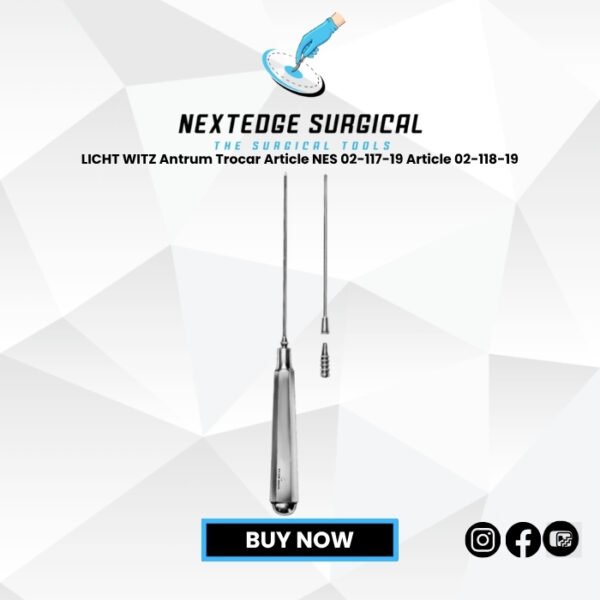 LICHT WITZ Antrum Trocar Article NES 02-117-19 Article 02-118-19