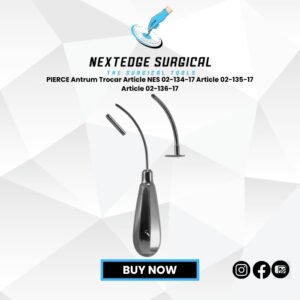 PIERCE Antrum Trocar Article NES 02-134-17 Article 02-135-17 Article 02-136-17