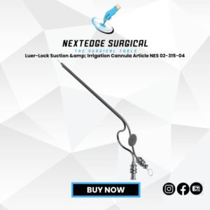 Luer-Lock Suction & Irrigation Cannula Article NES 02-315-04